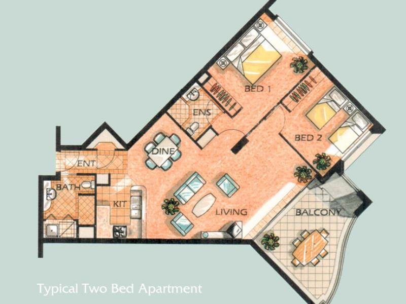 เดอะ โอเอซิส อพาร์ตเมนต์ Aparthotel บริสเบน ภายนอก รูปภาพ